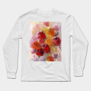 Flowers - Tulips - Kitchen Art Long Sleeve T-Shirt